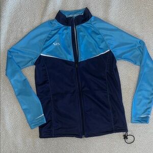 Women's Blue and Navy Jacket